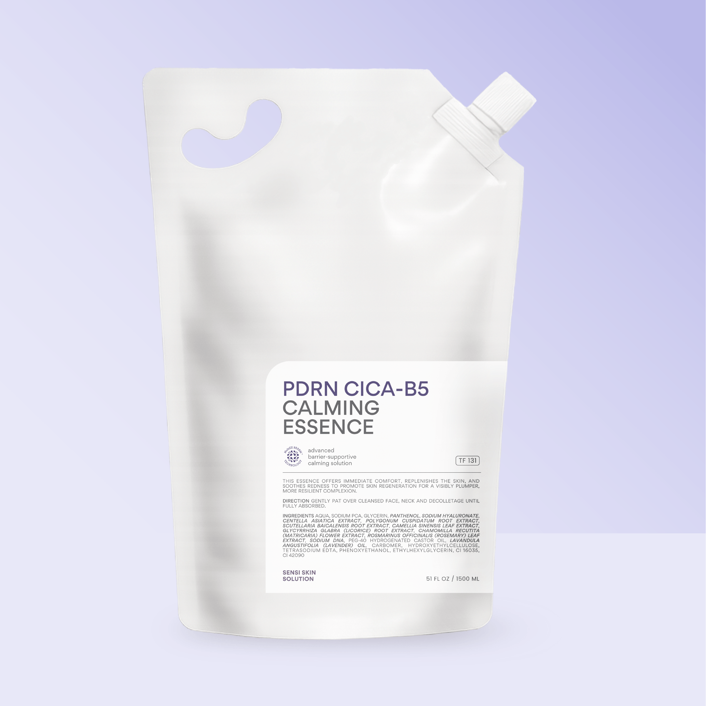 TF131_PDRN CICA-B5 Calming Essence_1500ml_Salon-02