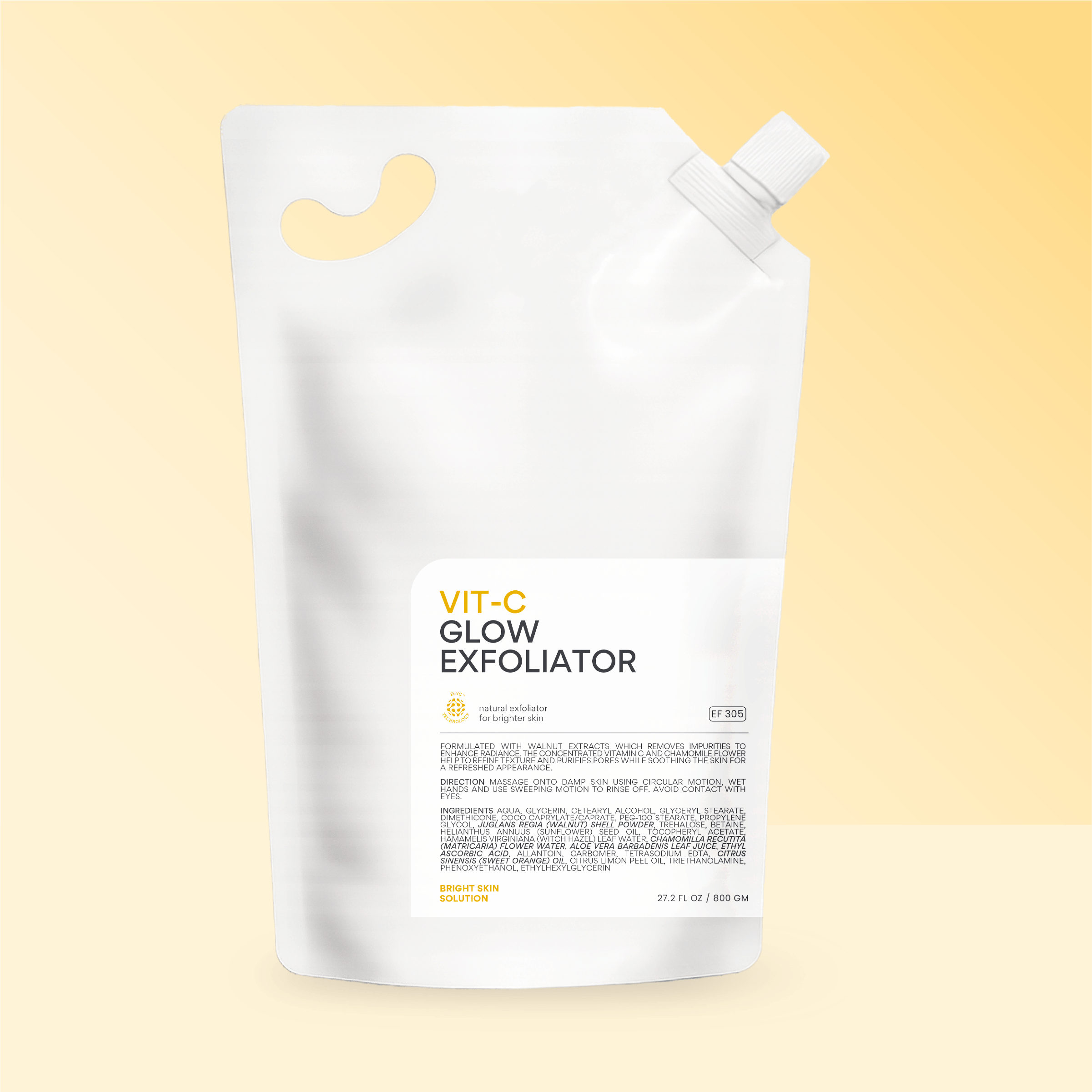 EF305_Vit-C Glow Exfoliator_800gm_Salon-01