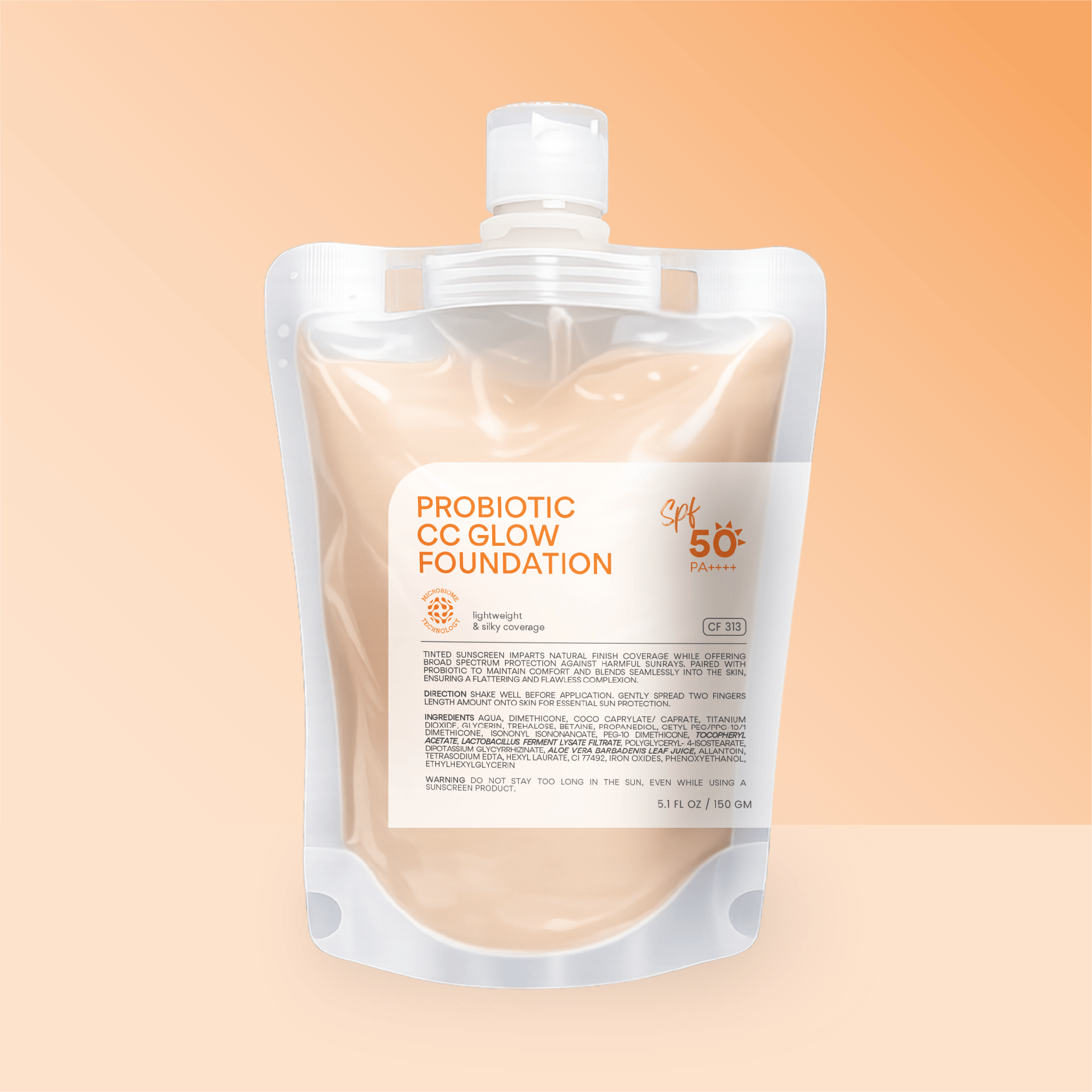 CF313_Probiotic CC Glow Foundation SPF 50 PA++++_150gm_Salon-02