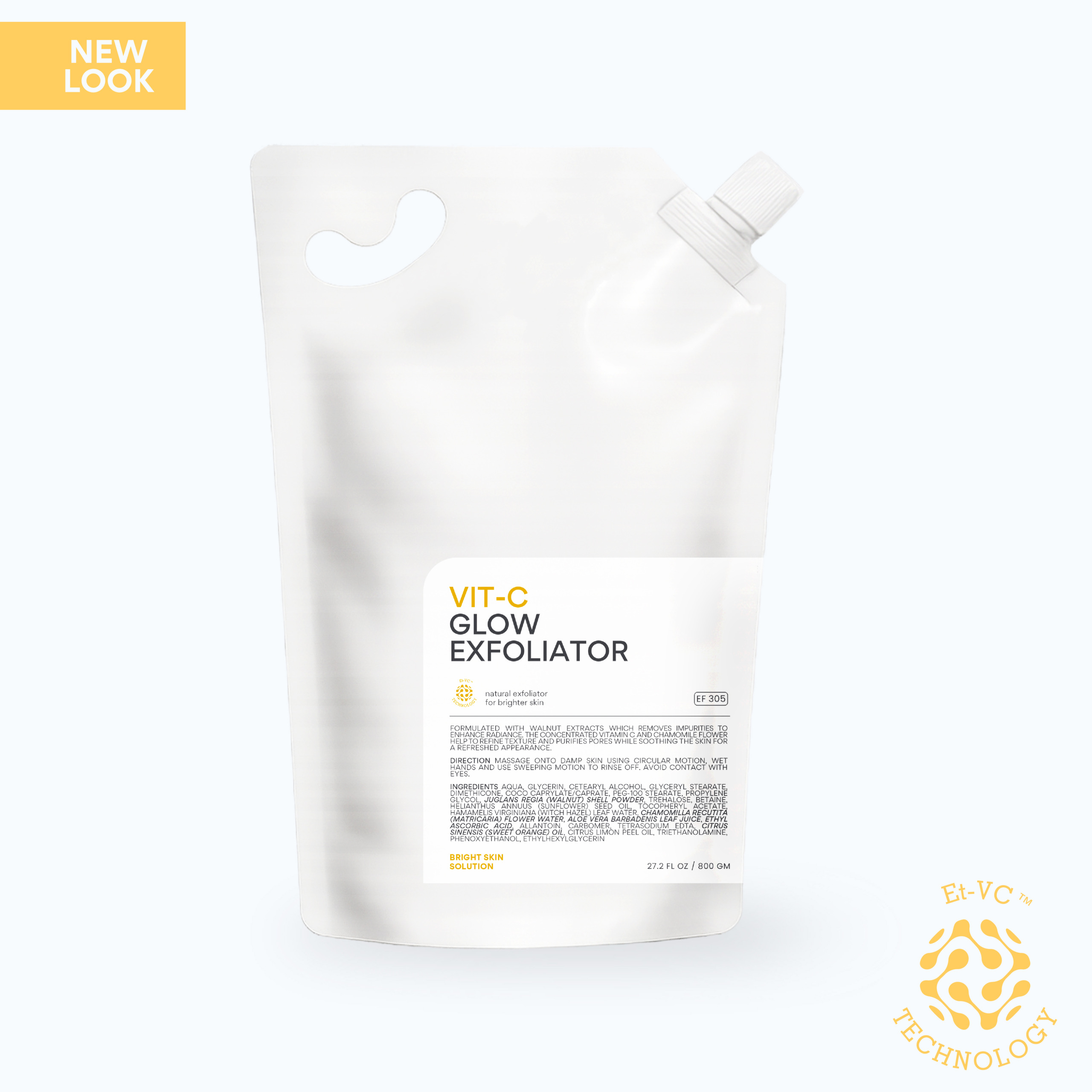 EF305_Vit-C Glow Exfoliator_800gm_Salon-01